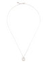 18kt white gold Vega diamond necklace